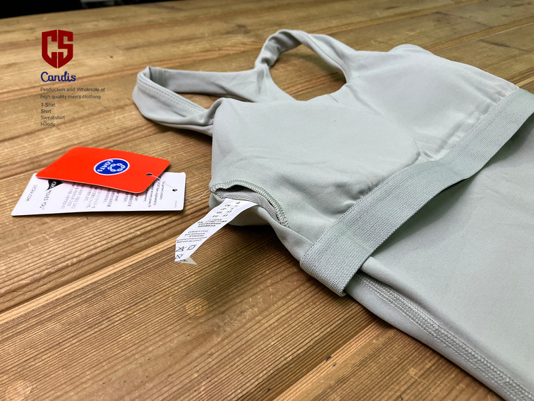 تاپ رکابی زنانه کاپ دار وارداتی